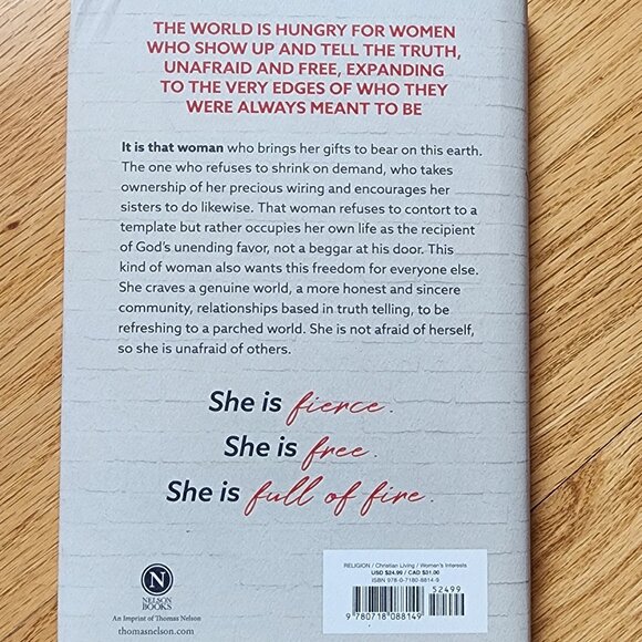 Fierce Free Fire: The Guide To Being Glorious You Hardcover By Jen Hatmaker - Picture 5 of 8